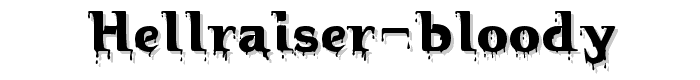 Hellraiser%20Bloody font