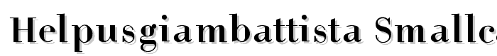 HelpUsGiambattista-SmallCaps font