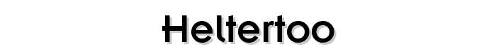 HelterToo font