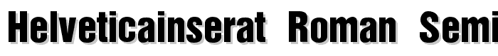HelveticaInserat-Roman-SemiB font