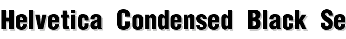 Helvetica-Condensed-Black-Se font