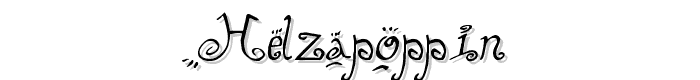 Helzapoppin™ font