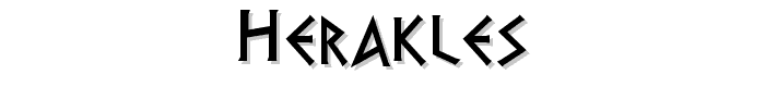 Herakles font