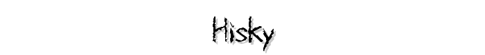 HiSky font