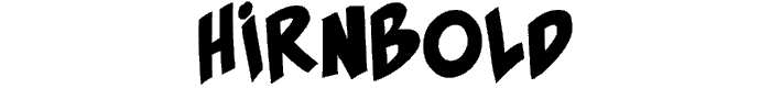 HirnBold font