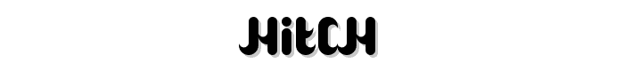 Hitch font