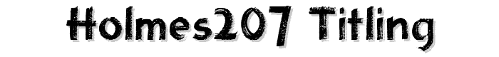 Holmes207%20Titling font