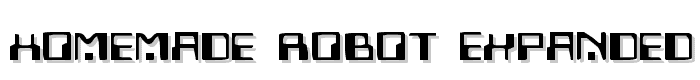 Homemade%20Robot%20Expanded font