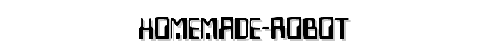 Homemade%20Robot font