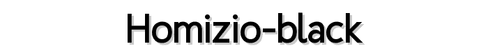 Homizio%20Black font