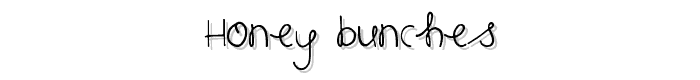 Honey Bunches font