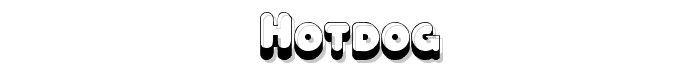 HotDog font