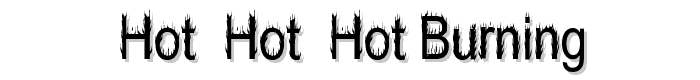 Hot_%20Hot_%20Hot%20Burning font