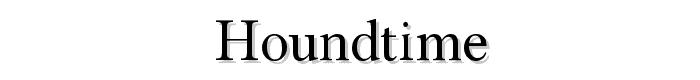 Houndtime font