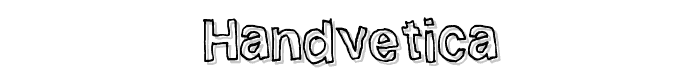 handvetica font