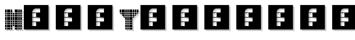 Vorschau von heavyLOUDedge_quad%20Regular Schrift