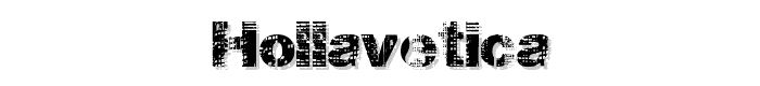 hollavetica font