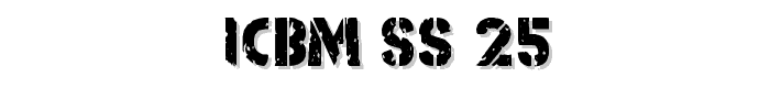 ICBM%20SS-25 font