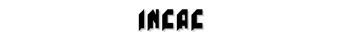 INCAC font