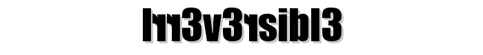 IRR3V3RSIBL3 font