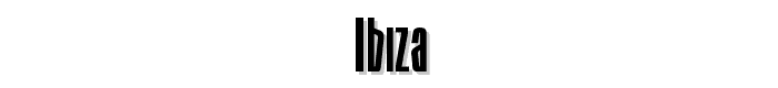 Ibiza font
