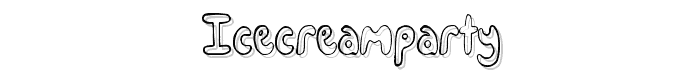 IceCreamParty font