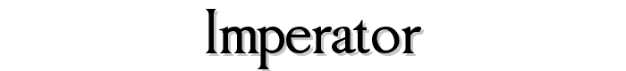 Imperator font