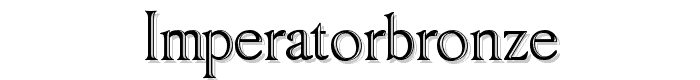 ImperatorBronze font