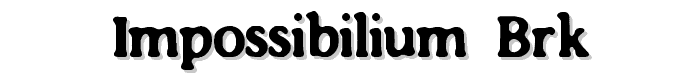 Impossibilium%20BRK font