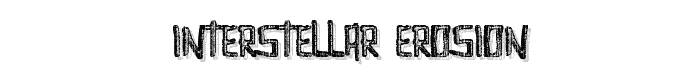 Interstellar%20Erosion font