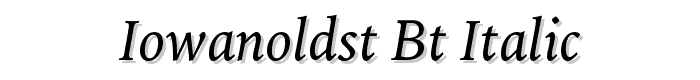 IowanOldSt%20BT%20Italic font