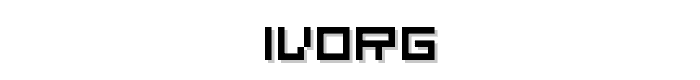 Ivorg font