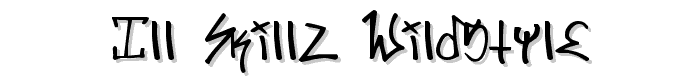 ill.skillz%20wildstyle font