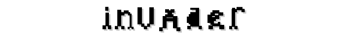 invader font