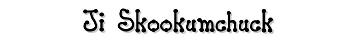 JI%20Skookumchuck font