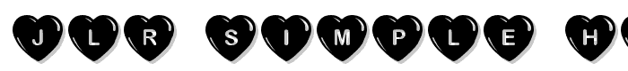 JLR%20Simple%20Hearts font