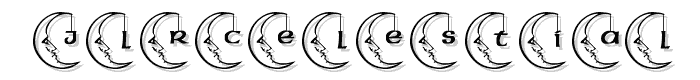 JLR Celestial font