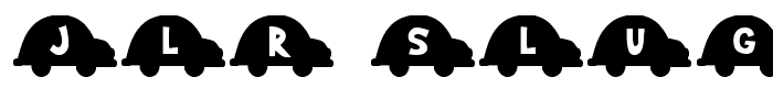 JLR Slug Bug font