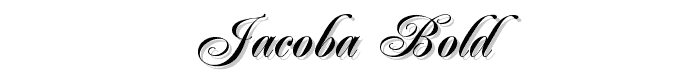 Jacoba%20Bold font