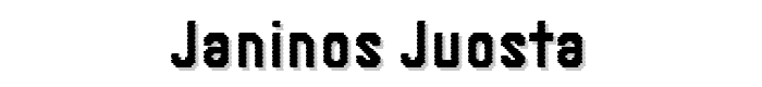 Janinos%20juosta font