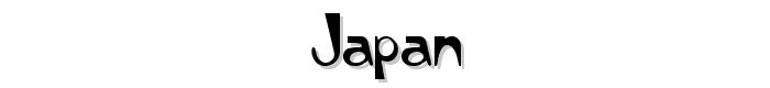 Japan font