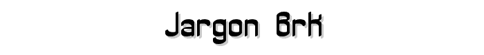 Jargon%20BRK font