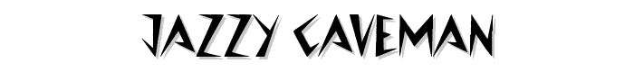 Jazzy%20Caveman font