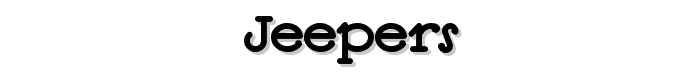 Jeepers font