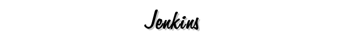 Jenkins font