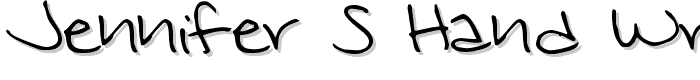 Jennifer_s%20Hand%20Writing font