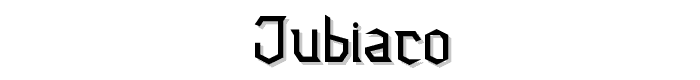 Jubiaco font