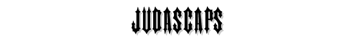 JudasCaps font