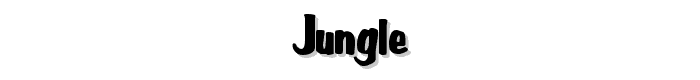 Jungle font