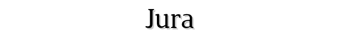 Jura font